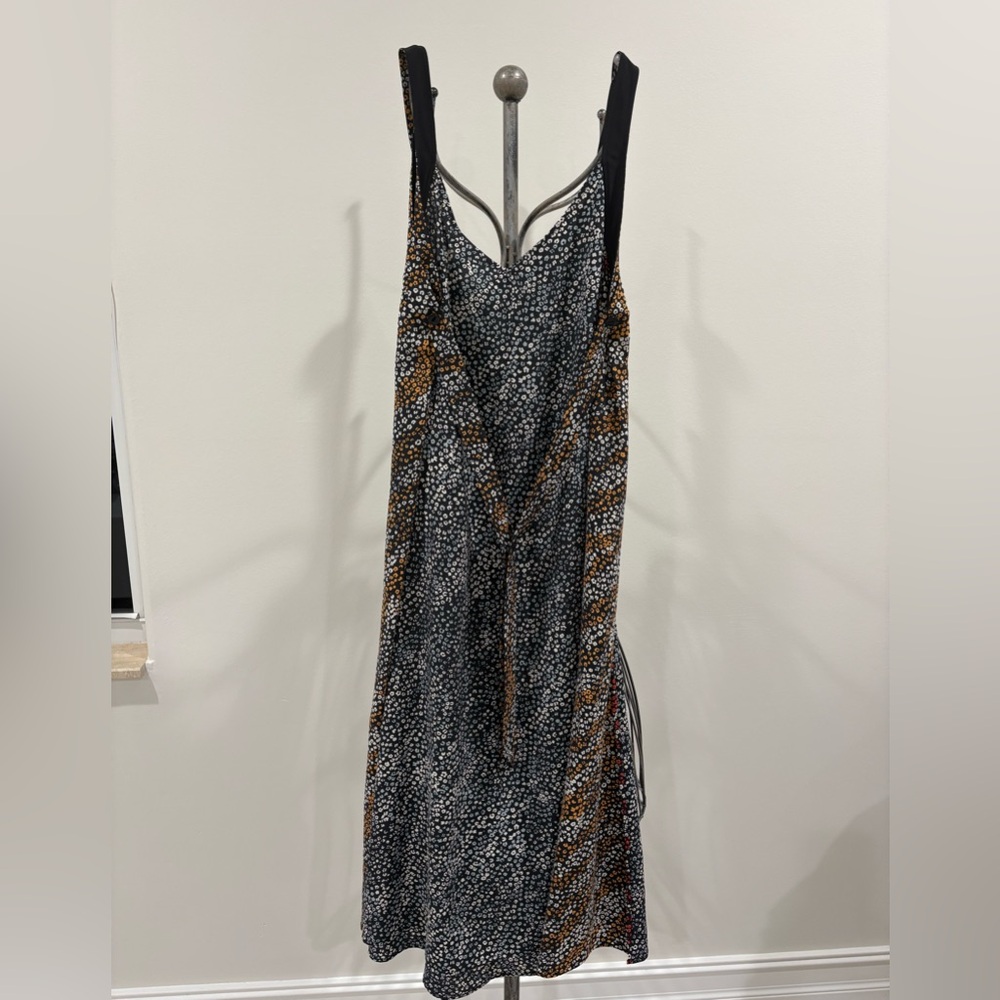 rag & bone Black Multi Floral Print Colette Slip Dress - Picture 7 of 12